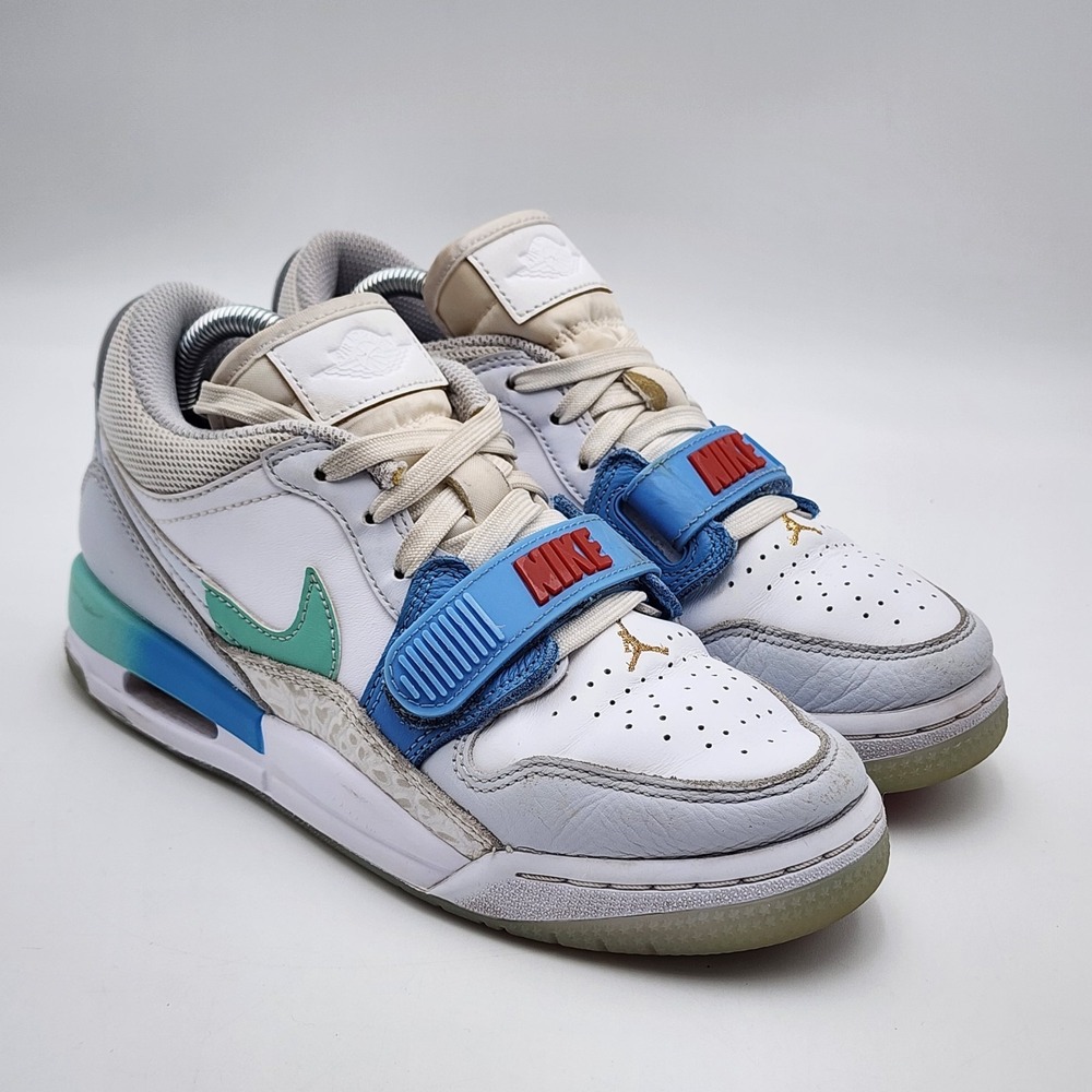 Nike Air Jordan Legacy 312 Low (GS) Youth 4.5Y FN8896-131 White Emerald SEE PHOT